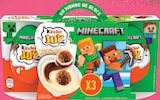 Oeuf surprise joy minecraft - KINDER en promo chez Intermarché Hyper Bordeaux à 1,74 €