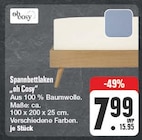 Aktuelles Spannbettlaken Angebot bei EDEKA in Leipzig ab 7,99 €