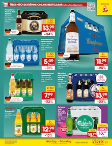 Bier im Netto Marken-Discount Prospekt "Aktuelle Angebote" mit 75 Seiten (Coburg)