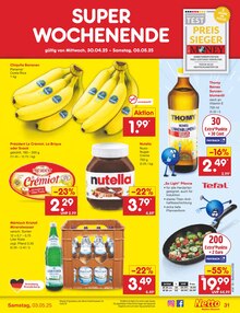 Nutella im aktuellen Netto Marken-Discount Prospekt (Eberswalde) Nutella im Netto Marken-Discount Prospekt "Aktuelle Angebote" mit 44 Seiten (Eberswalde)
