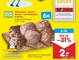 Weltmeister-, Sonnenblumen- und Kürbiskernbrötchen von Back Stube im aktuellen Netto Marken-Discount Prospekt