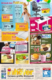Möbel Inhofer Bürostuhl im Prospekt 