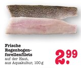 Frische Regenbogenforellenfilets Angebote bei E center Mannheim für 2,99 €