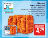 Wies´n Hendl-Steaks im Angebot bei Marktkauf in Nürnberg Wies´n Hendl-Steaks Angebote von Wiesenhof bei Marktkauf Nürnberg für 4,29 €