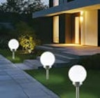 LED-Solarkugel von Flector im aktuellen Hellweg Prospekt