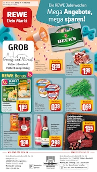 Aktueller REWE Prospekt "Dein Markt" für Velbert Aktueller REWE Prospekt für Velbert mit Seiten