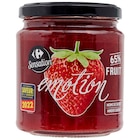 Confiture Émotion 65% fruit - CARREFOUR SENSATION dans le catalogue Carrefour