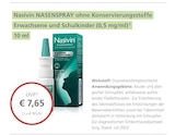 NASENSPRAY ohne Konservierungsstoffe Erwachsene und Schulkinder (0,5 mg/ml) bei LINDA im Frankfurt Prospekt für 7,65 €