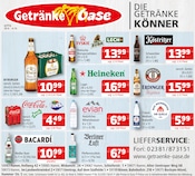 Aktueller Getränke Oase Prospekt mit Wodka, "Aktuelle Angebote", Seite 1