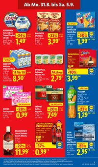 Coca Cola im aktuellen Lidl Prospekt (Gummersbach) Coca Cola im Lidl Prospekt "LIDL LOHNT SICH" mit 73 Seiten (Gummersbach)