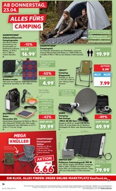 Aktueller Kaufland Prospekt mit Camping, "KNÜLLER", Seite 48