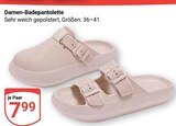 Damen-Badepantolette Angebote bei GLOBUS Halle für 7,99 €