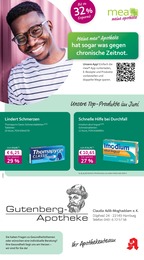 mea - meine apotheke Prospekt für Hamburg: "Unsere Juni-Angebote", 4 Seiten, 01.06.2025 - 30.06.2025