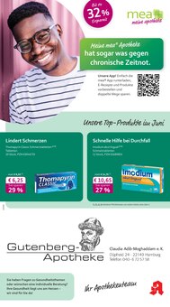 Aktueller mea - meine apotheke Prospekt "Unsere Juni-Angebote" für Hamburg Aktueller mea - meine apotheke Prospekt für Hamburg mit Seiten