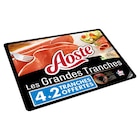Jambon sec grandes tranches - AOSTE en promo chez Carrefour Jambon sec grandes tranches - AOSTE dans le catalogue Carrefour