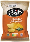 Chips saveur cheddar jalapeno - BRETS en promo chez Intermarché Super Chips saveur cheddar jalapeno - BRETS dans le catalogue Intermarché Super