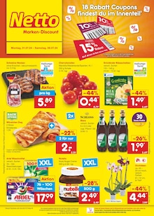Aktueller Netto Marken-Discount Prospekt "Aktuelle Angebote" Seite 1 von 53 Seiten für Unterhaching