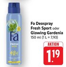 Fresh Sport Angebote von Fa bei E center Worms für 1,19 €