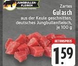 Zartes Gulasch Angebote von JUNGBULLEN-FLEISCH bei EDEKA Koblenz für 1,59 €