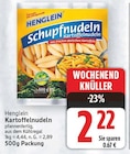 Schupfnudeln Kartoffelnudeln von Henglein im aktuellen E center Prospekt