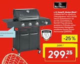 Gasgrill „Boston Black“ von Rothmann für 299,25 € bei Hellweg im Angebot Gasgrill „Boston Black“ von Rothmann im aktuellen Hellweg Prospekt
