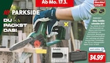 Akku-Gehölzschneider 20 V bei Lidl im Freudenstadt Prospekt für 34,99 €