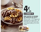 Mini Gaufres au Beurre au Chocolat au Lait - E.Leclerc à Aulnay-sous-Bois Mini Gaufres au Beurre au Chocolat au Lait en promo chez E.Leclerc Aulnay-sous-Bois à 4,25 €