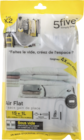 Lot de 2 sacs compresseurs Airless - 5five Simply Smart - Maxi Bazar à Clichy Lot de 2 sacs compresseurs Airless - 5five Simply Smart en promo chez Maxi Bazar Clichy à 3,99 €
