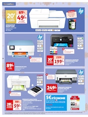 Promos Canon dans le catalogue "Réveillons Noël : Tout l'électronique à prix magiques" de Auchan Hypermarché à la page 28