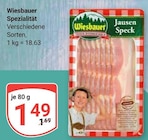 Spezialität Jausen Speck bei GLOBUS im Wetzlar Prospekt für 1,49 €