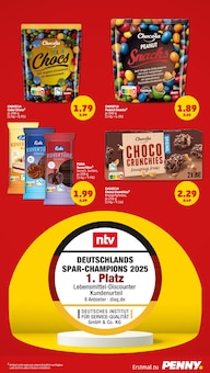 Schokolade im Penny Prospekt "Wer günstig will, muss Penny." mit 38 Seiten (Erfurt)