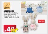 Osterdeko Hasen Angebote von DEKOR bei Marktkauf Waiblingen für 4,99 €