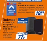 VPN Standard - 1 Jahr oder Externe 2,5" Festplatte Memory Drive + USB-Stick bei expert im Prospekt "" für 19,99 €