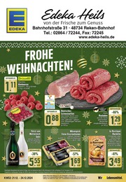 EDEKA Prospekt: "Aktuelle Angebote", 16 Seiten, 21.12.2024 - 24.12.2024