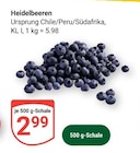 Heidelbeeren bei GLOBUS im Idar-Oberstein Prospekt für 2,99 €