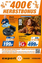 Fernseher im expert Prospekt in Bad Schwartau Aktueller expert Prospekt mit Fernseher, "Top Angebote", Seite 1