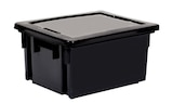 Bac de manutention gris 10 litres avec couvercle noir - Brico Cash à Argenteuil Bac de manutention gris 10 litres avec couvercle noir en promo chez Brico Cash Argenteuil à 5,20 €