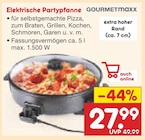 Elektrische Partypfanne Angebote von GOURMETMAXX bei Netto Marken-Discount Offenburg für 27,99 €