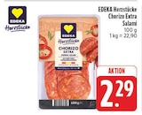EDEKA - Chorizo Extra Salami Angebot im Prospekt Chorizo Extra Salami bei EDEKA im Prospekt "" für 2,29 €