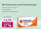 mea - meine apotheke - Voltaren Dolo 25 mg Filmtabletten Angebot im Prospekt Voltaren Dolo 25 mg Filmtabletten bei mea - meine apotheke im Prospekt "" für 8,99 €