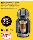 Kapselautomat KP 123 B Mini Me Angebote von KRUPS bei GLOBUS Maintal für 69,99 €