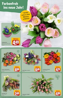 Blumen im REWE Prospekt "Dein Markt" mit 36 Seiten (Augsburg)