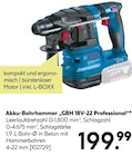 Akku-Bohrhammer GBH 18V-22 Professional im Angebot bei BayWa Bau- und Gartenmärkte in Ansbach Akku-Bohrhammer GBH 18V-22 Professional Angebote von Bosch bei BayWa Bau- und Gartenmärkte Ansbach für 199,99 €