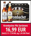 Pils Sortiment im Angebot bei Nuck Getränke in Freital Pils Sortiment Angebote von Krombacher bei Nuck Getränke Freital für 16,99 €