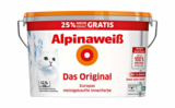 Alpinaweiß im Angebot bei Hagebaumarkt in Moers Alpinaweiß Angebote von Alpina bei Hagebaumarkt Moers für 39,99 €