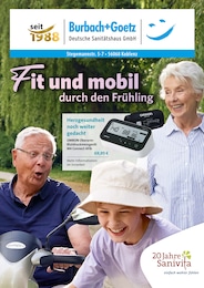Aktueller Burbach + Goetz Deutsche Sanitätshaus GmbH Sanitätshäuser Prospekt für Koblenz: Fit und mobil durch den Frühling mit 6 Seiten, 11.03.2026 - 31.05.2026