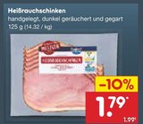Heißrauchschinken im Angebot bei Netto Marken-Discount in Stendal Heißrauchschinken Angebote bei Netto Marken-Discount Stendal für 1,79 €