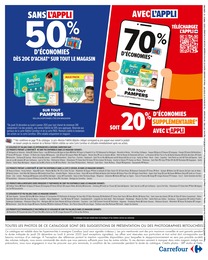 Offre Pampers dans le catalogue Carrefour du moment à la page 2