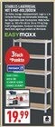 Stabiles Lagerregal Angebote von EASYmaxx bei Marktkauf Lemgo für 19,99 €