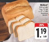 Aktuelle Brot Angebote bei EDEKA in Leipzig Aktuelles Weißbrot Angebot bei EDEKA in Leipzig ab 1,19 €